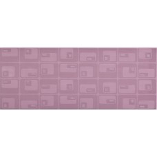 (20x50.2) PNG06 Pennellato Lilla(Scuro)Ins. Geo - Pennellato з колекції Pennellato Ascot Pennellato Керамічна плитка Ascot Ceramiche