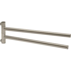 Полотенцедержатель двойной Axor Starck 420 мм Brushed Nickel 40820820