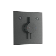 Змішувач прихованого монтажу DuoTurn E на 2 функції, Brushed Black Chrome (75417340) Змішувач прихованого монтажу DuoTurn E на 2 функції, Brushed Black Chrome (75417340)