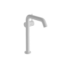 Змішувач Tecturis S 240 Fine CoolStart для умивальника з донним клапаном Push-Open Matt White (73373700) Змішувач Tecturis S 240 Fine CoolStart для умивальника з донним клапаном Push-Open Matt White (73373700)
