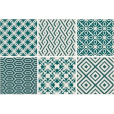 Clay Pattern Ocean Nat Luc 10x10 00G1D55 Clay Pattern Ocean Nat Luc 10x10 00G1D55