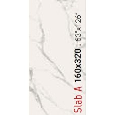 Декор Плита A Naturale Rettificato 160x320 Marmi Statuario з колекції Marmi Statuario Marmi Statuario