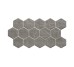 MUSE HEX GREY 26.5х51 (шестигранник (плитка для підлоги та стін)