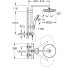 26670001 New Tempesta Cosmopolitan System 250 Душова система з термостатом (1 сорт)