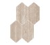 Мозаїка 29,4*40,7 Realstone Travertino Vein Noce Mosaico Losanga Rcld Ragno