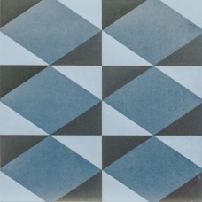 20x20 Geometric Dec.4 Azul-Geometric из коллекции Geometric Geometric Керамическая плитка Cevica