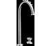 Смеситель AXOR One Select 260 для умывальника на 2 отверстия с донным клапаном push-open, Chrome (48060000)