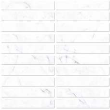 Мозаїка (30x30) 6000411 Carrara Mos.(3X15) - Carrara з колекції Carrara Мозаїка (30x30) 6000411 Carrara Mos.(3X15) - Carrara з колекції Carrara Carrara Керамічна плитка Vallelunga