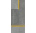 Плитка 120x280 167563  GREY YELLOW SQUARE LOGO Tonino Lamborghini Korium з колекції Korium Tonino Lamborghini
