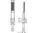 Душевой набор Rainfinity 100 1Jet Porter 1.6 м Matt White (26856700)