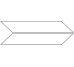 Плитка (15.1x75) AF177R Afromosia Intenso Chevron R - Afromosia з колекції Afromosia COEM