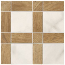 Мозаїка (30x30) INF249 Infinito2.0Intreccio Original Calacatta Glossy Mosaic - Infinito 2.0 з колекції Infinito 2.0 Valley Floor Infinito 2.0 — страница 3