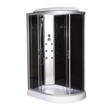 Гідробокс 84 L RC лівий 120х80х215 см мілкий піддон ( А0042915 ) Гідробокси 120х80: лівий і правий варіант на місце знятої ванни