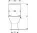 Унітаз-компакт STATUS, гор.вип., бачок 3/6 л, нижн. підв.,з кришкою Duroplast Soft close Click2Clean