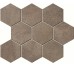 Мозаїка Umbria Taupe Hexagono - 29.2x35.5  Umbria з колекції Umbria Cristacer