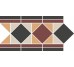 Бордюр Zurich Border B 23.9x42.2 Borders Top Cer з колекції Borders TopCer