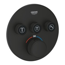 Змішувач для душу Grohtherm SmartControl 29508KF0 Black matt