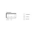 SQUARO EDGE 12 Ванна гідромасажна 1900x900 з ніжками + AP + water inlet, Quaryl (UAP190SQE2B1V01)