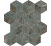 Мозаїка 30x30 I668 FYR.GREEN TESS.ROMBI REFLEX Marca Corona Foyer Royal з колекції Foyer Royal Marca Corona