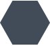 HEXA ELEMENT NAVY 23х27 (плитка для підлоги і стін)