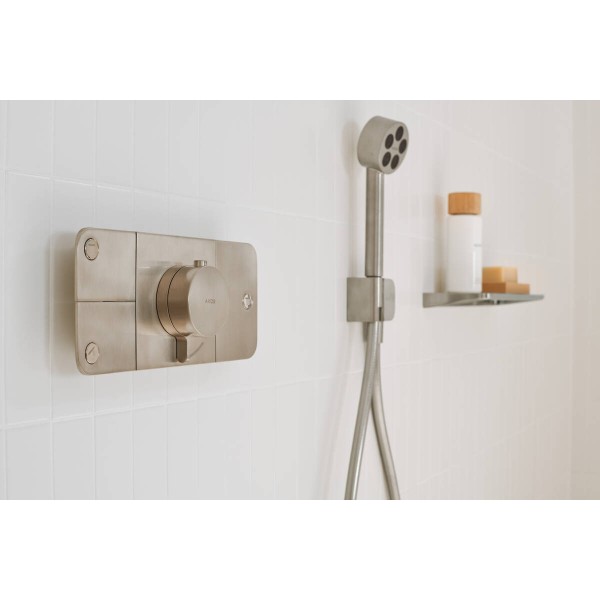 Шлангове під'єднання Fixfit Porter Axor One з тримачем Brushed Bronze 45723140