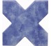 Плитка Cross Electric Blue 13.25x13.25 Becolors Cevica з колекції Becolors Cevica