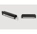 Полиця "LOFT" 500 рейлінг C, RAL9005 black mat