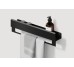 Полиця "LOFT" 500 рейлінг C, RAL9005 black mat