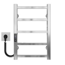 Полотенцесушитель электрический Forest П6 200х600 нержавеющая сталь (Хром, JD04, Левое подключение) Электрические полотенцесушители — страница 28