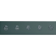 Декор 5,6x23,2 Decoro Tondi Muschio - Modulo - MDL305M з колекції Modulo Quintessenza Декор 5,6x23,2 Decoro Tondi Muschio - Modulo - MDL305M з колекції Modulo Quintessenza MODULO Керамическая плитка QUINTESSENZA CERAMICHE