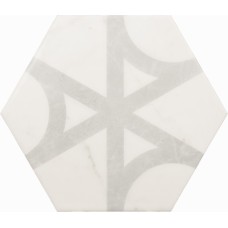 Плитка 17,5*20 Carrara Hexagon Flow 23103