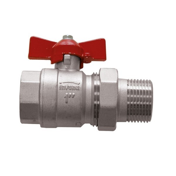 Кран американка 3/4", DN20, Invena ZK-31-020 Invena