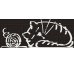 Декор Nuney-4 Negro 20x50 Marlon Vives з колекції Marlon Vives