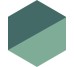 Плитка (20x23) Half Teal E - Navone з колекції Navone Bisazza