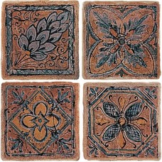 Вставка Toz. Antico Misto Bruciato 15x15 Monterrey з колекції Monterrey Monterrey Керамічна плитка NovaBell