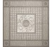 Декор (100x100) 17288 Rosone Grigio - Venere з колекції Venere Versace