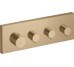 Термостатический модуль AXOR на 3 функции 360/120 Brushed Bronze 10751140