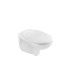 Унитаз подвесной безободковый Kroner Oker WHI533536 RIMLESS с сиденьем (KO533536WHIR) Kroner
