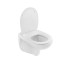 Унитаз подвесной безободковый Kroner Oker WHI533536 RIMLESS с сиденьем (KO533536WHIR) Kroner