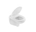 Унитаз подвесной безободковый Kroner Oker WHI533536 RIMLESS с сиденьем (KO533536WHIR) Kroner