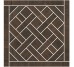 Мозаїка (20x20) 57380 Barr.mos.carre Fonce Mosaico - Barrique з колекції Barrique Cerdomus