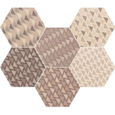 Декор (17.5x20) 21833 Lovely Colour EQ-10D - Hexatile з колекції Hexatile Equipe Декор (17.5x20) 21833 Lovely Colour EQ-10D - Hexatile з колекції Hexatile Equipe
