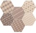 Декор (17.5x20) 21833 Lovely Colour EQ-10D - Hexatile из коллекции Hexatile Equipe