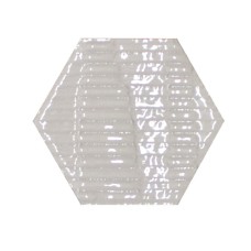 (11x12.6) 760019 Matiere Hexa-Stile Carton White Glossy - Matiere з колекції Matiere (11x12.6) 760019 Matiere Hexa-Stile Carton White Glossy - Matiere з колекції Matiere