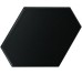 Плитка (10.8x12.4) 23832 Benzene black matt Eq-10S - Scale з колекції Scale Equipe