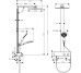 Душова система Raindance E 300 1Jet з термостатом Showerpipe 350 ST (27361000)