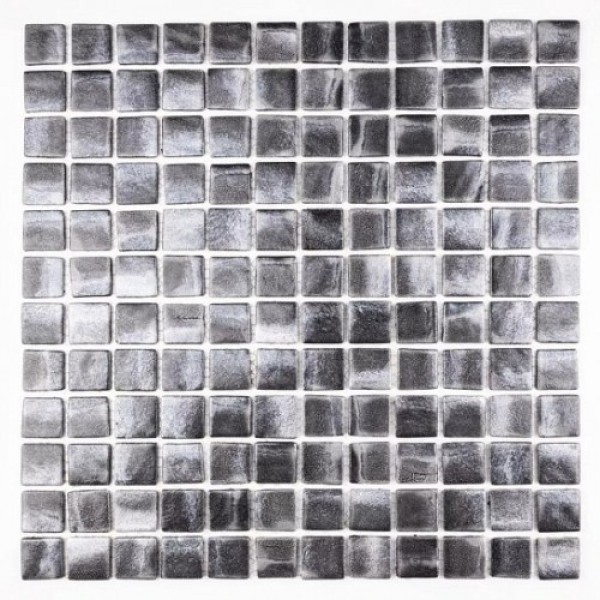Мозаика AquaMo Glass Mosaic Metallic Silver