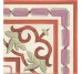 Декор (22.5x22.5) AD/ Ros Esquina - Art Deco з колекції Art Deco Bestile