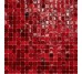 Мозаїка 1,5x1,5 Crimson 40 - Waterglass з колекції Waterglass Sicis