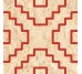 Декор Seriaki R Natural Rojo 59.3x59.3 Strand Vives з колекції Strand Vives